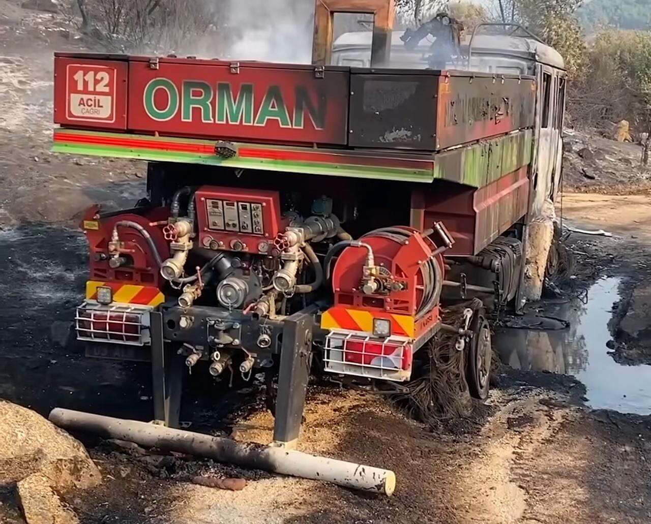 Aydın Bozdoğan'daki Yangın Kontrol Altına Alındı 4